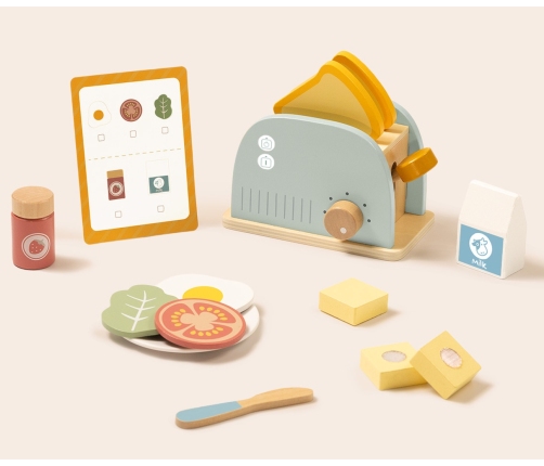 Tooky Toy TJ272 Mały kucharz Toster