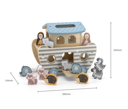 Viga 44051 Sorter kształtów -Arka Noego