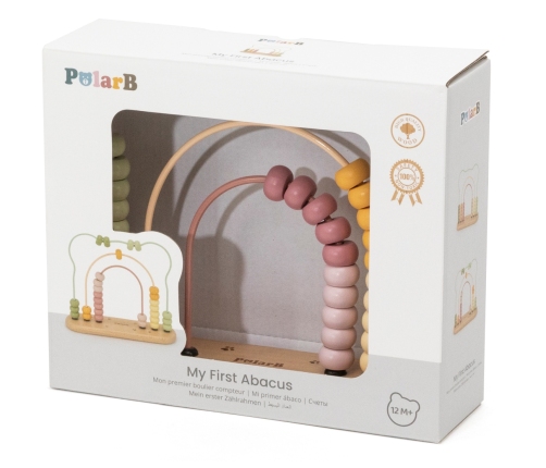 Viga 44276 PolarB Zabawka wspierająca motorykę – koraliki na druciku