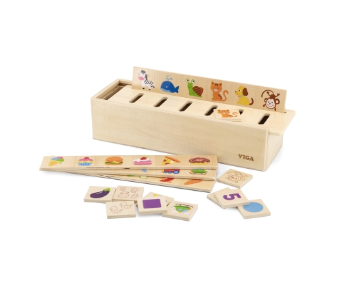 Viga 44503 Sorter edukacyjny z otworami