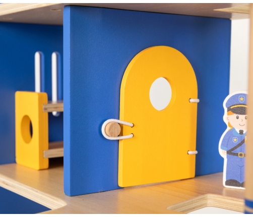 Viga 44803 Drewniany komisariat policji z akcesoriami