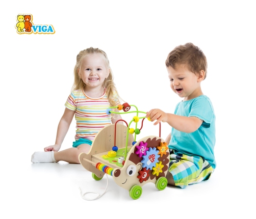 Viga 50012 Edukacyjny Zwierz Jeż 4 w 1