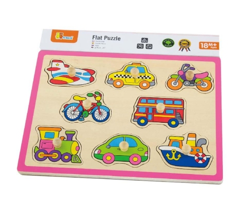 Viga 50016 Flat Puzzle-Transports