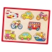 Viga 50016 Flat Puzzle-Transports