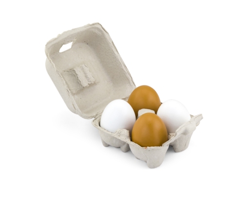 Viga 50044 Jajka drewniane - 4 sztuki