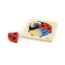Viga 50168 Handy Block Puzzle - Ladybird