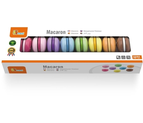 Viga 50807 Playing food - Macaron