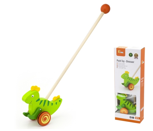 Viga 50963 Push Toy-Dinosaur
