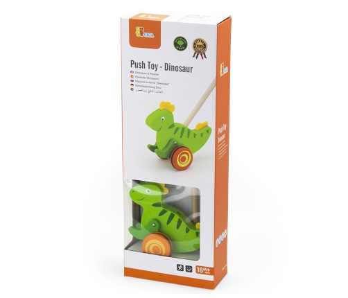 Viga 50963 Push Toy-Dinosaur
