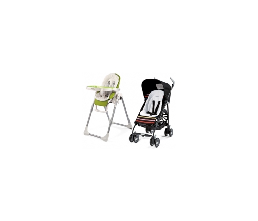 Peg Perego Baby Cushion White IKAC0010--JM50ZP46 Универсальный вкладыш для стульчика и коляски