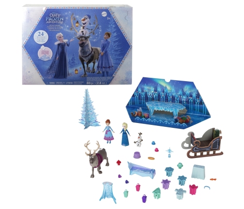 Frozen Princess small dolls Advent Calendar HWX20