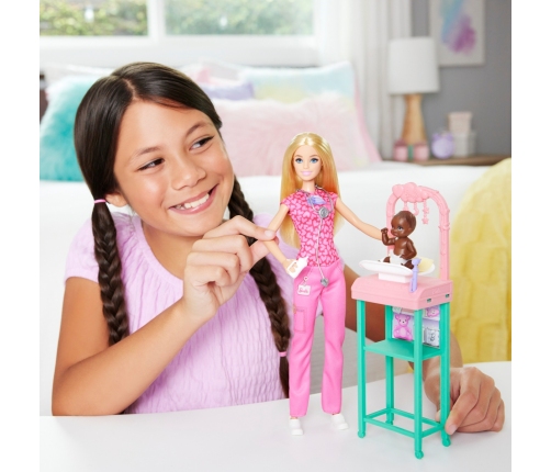 Barbie Baby Doctor - Blonde lelle JCR72