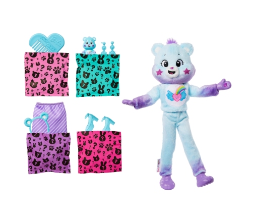 Barbie Cutie Reveal Care Bears Dream Bright Bear (Tanned Skin) lelle JFV61