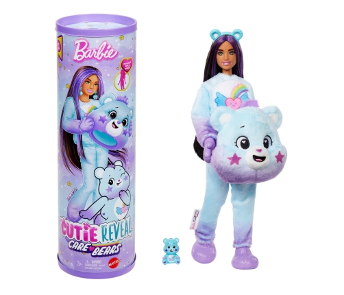Barbie Cutie Reveal Care Bears Dream Bright Bear (Tanned Skin) lelle JFV61