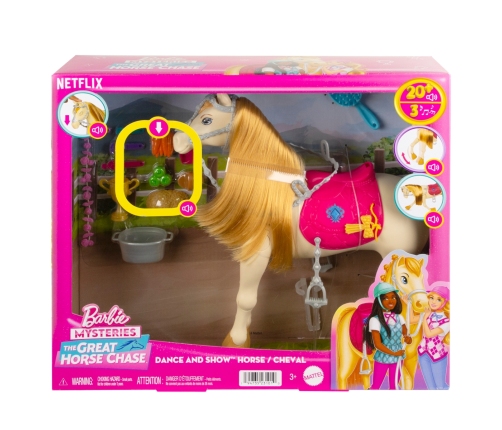 Barbie Dance & Show lelle ar zirgu HXJ42