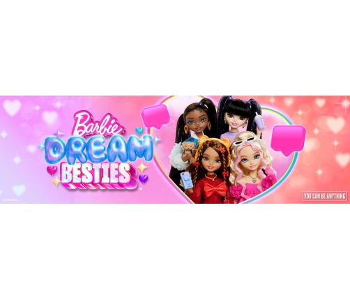 Barbie Dream Besties lelle - Malibu HYC21