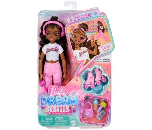 Barbie Dream Besties Roller Skate - Brooklyn lelle JFX97
