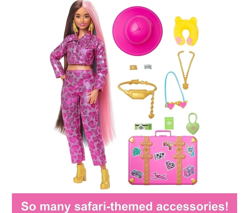 Barbie Extra Fly Themed - Safari lelle HPT48