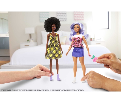 Barbie Fashion 2 Pack Asst. (CDU) GWF04