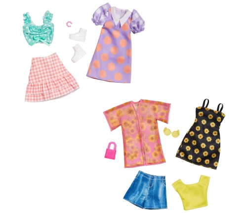 Barbie Fashion 2 Pack Asst. (CDU) GWF04