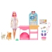 Barbie Fast Cast Pet Vet Clinic spēļu komplekts ar lelli JFX93