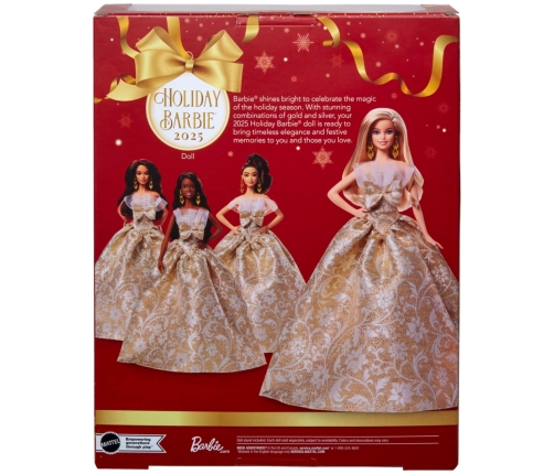 Barbie Holiday Doll - Blonde JBH95