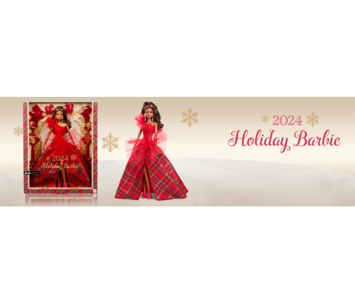 Barbie Holiday Doll - Brunette HRM63