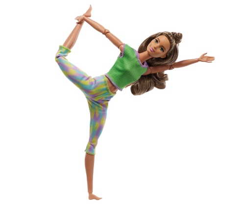 Barbie Made to Move Doll- Brunete GRX05