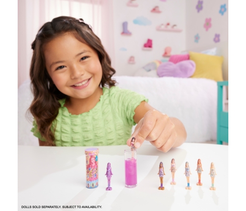 Barbie Mini BarbieLand Color Reveal Dolls Asst - Rainbow Groovy Series JCR08