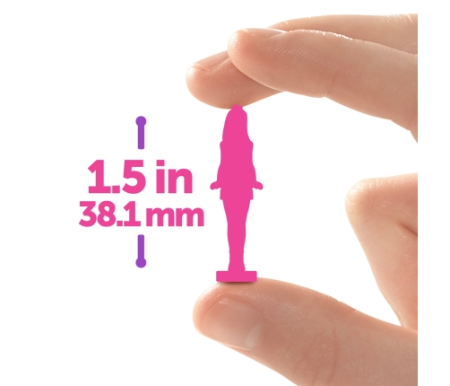 Barbie Mini BarbieLand Color Reveal Dolls Asst - Rainbow Groovy Series JCR08