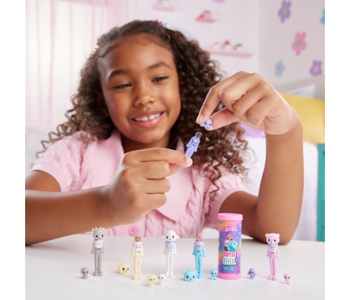 Barbie Mini BarbieLand Cutie Reveal Dolls Asst - Cozy Cute Tees Series JCR15