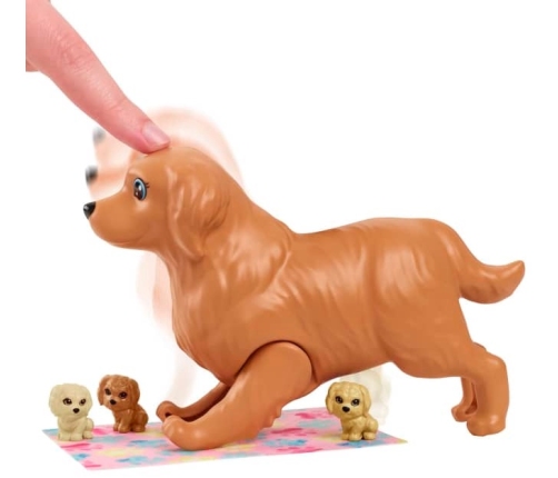 Barbie Newborn Pups 2.0 - Blonde lelle HCK75