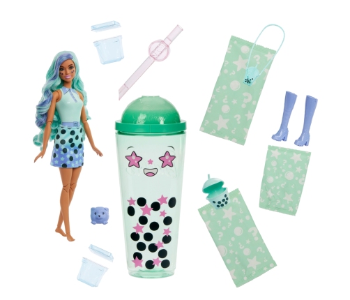 Barbie Pop! Reveal Juicy Bubble Tea Green lelle HTJ21