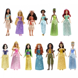 Disney Princess Fashion Core 6 lelles HLW02