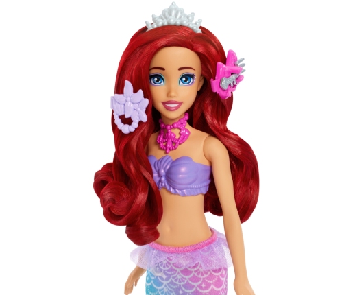 Disney Princess Fashion Doll Ariel Mermaid Surprise nāriņa lelle JBF86