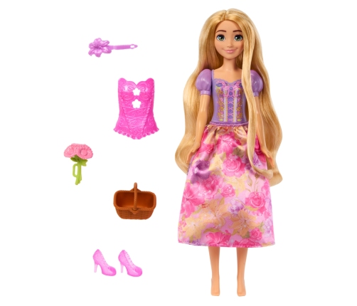 Disney Princess Fashion Spin & Reveal Rapunzel lelle HTV86