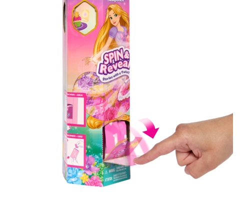 Disney Princess Fashion Spin & Reveal Rapunzel lelle HTV86