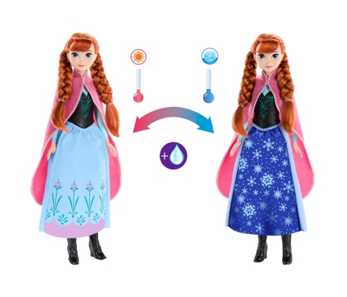 Frozen Fashion Dolls Anna Magical Skirt lelle HTG24