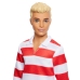 Ken Fashionistas Doll - Red & Whitre Stripe HYV01