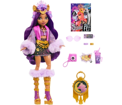Monster High Fest Clawdeen lelle HXH80