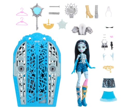 Monster High Skulltimates Secrets Hauntlywood Frankie Stein lelle JBG81