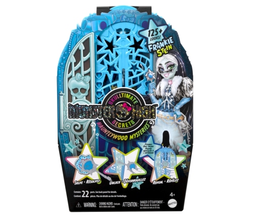 Monster High Skulltimates Secrets Hauntlywood Frankie Stein lelle JBG81