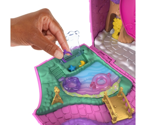 Polly Pocket 35th Celebration Unicorn Party vienradzis lelle HYD96