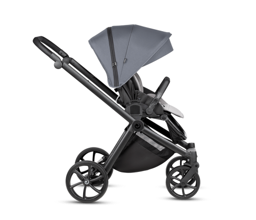 Tutis MIO3+ ESSENTIAL 2/1 Dark Grey Bērnu rati 2in1