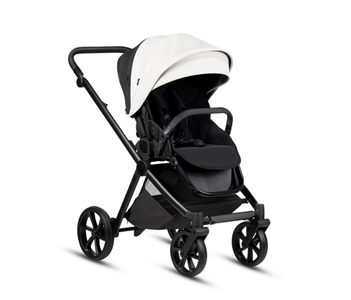 Tutis MIO3+ LEATHER 2/1 Silver Grey Bērnu rati 2in1