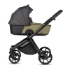 Tutis MIO3+ LEATHER 2/1 Olive Bērnu rati 2in1