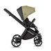 Tutis MIO3+ LEATHER 2/1 Olive Bērnu rati 2in1
