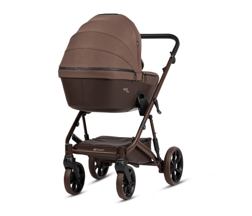 Tutis VIVA6+ ESSENTIAL Espresso 067 Bērnu ratiņi 2in1