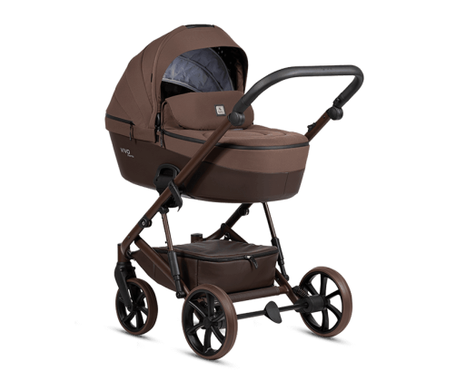 Tutis VIVA6+ ESSENTIAL Espresso 067 Bērnu ratiņi 2in1