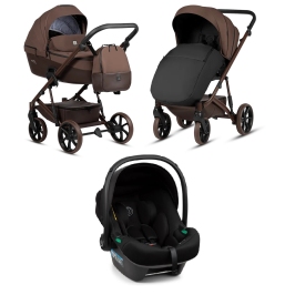 Tutis VIVA6+ ESSENTIAL Espresso 067 Коляска 3в1 Tutis VIVA6+ ESSENTIAL Espresso 067 Коляска 3в1